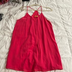Alice & Olivia pink mini dress